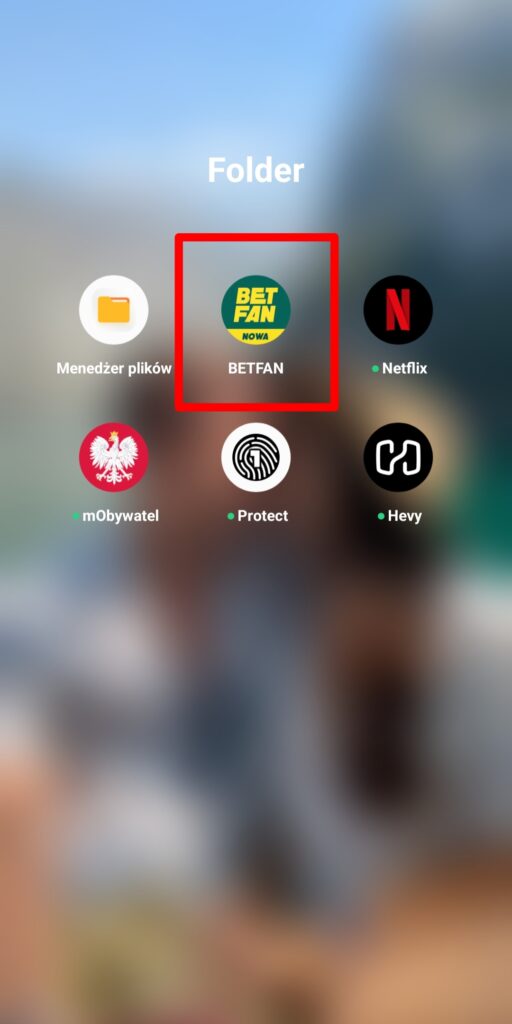 aplikacja bukmachera betfan na telefon